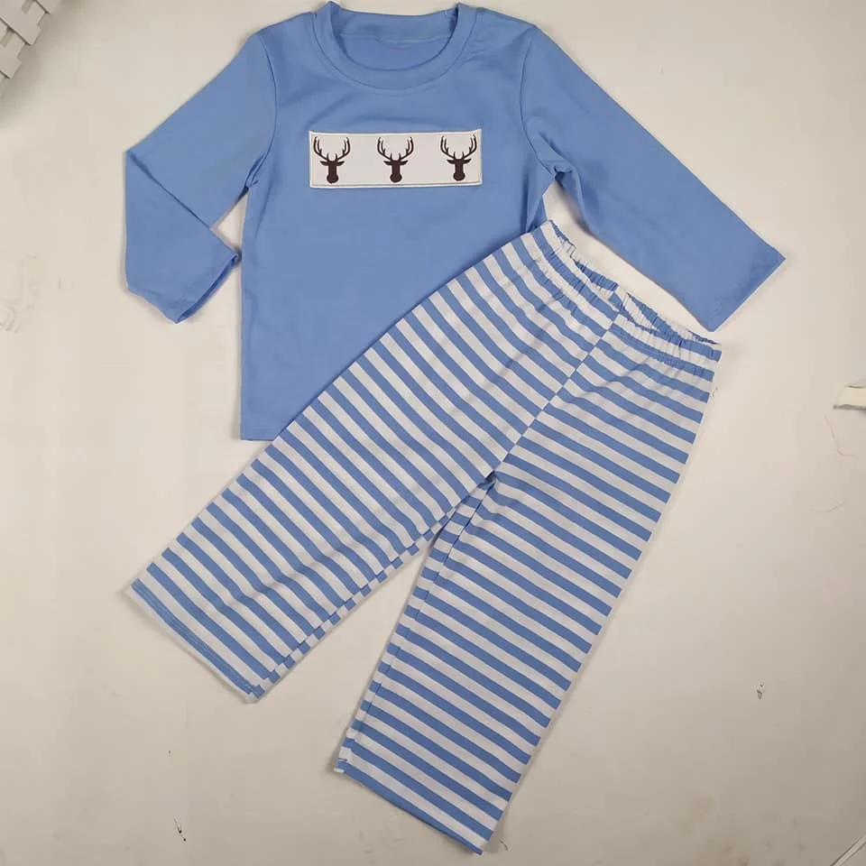 Puresun Custom Designs Smocked Baby Clothes Wholesale Red Gingham Chick