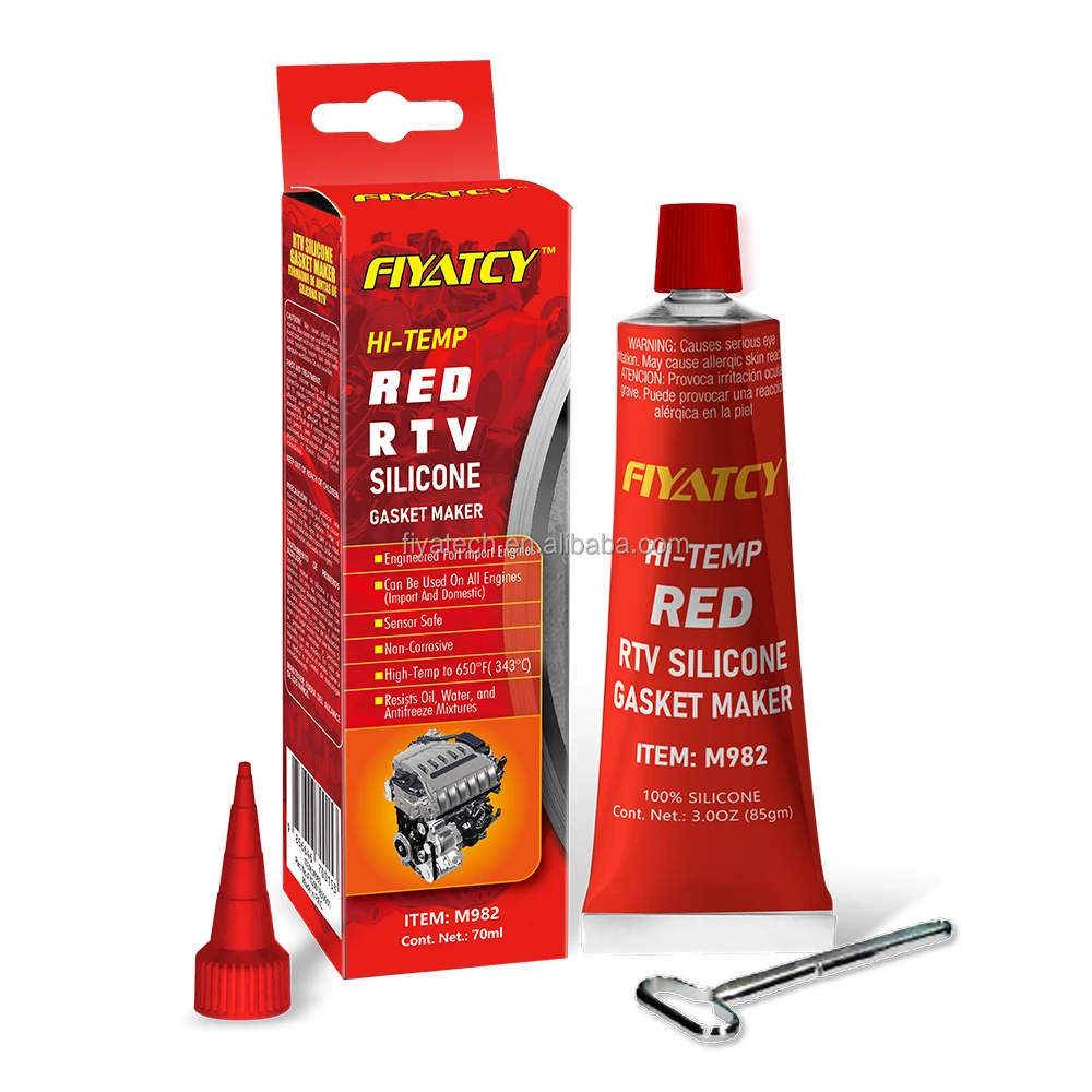 Super Quality Rtv Red Silicone Gasket Maker For Engines Buy Red Rtv