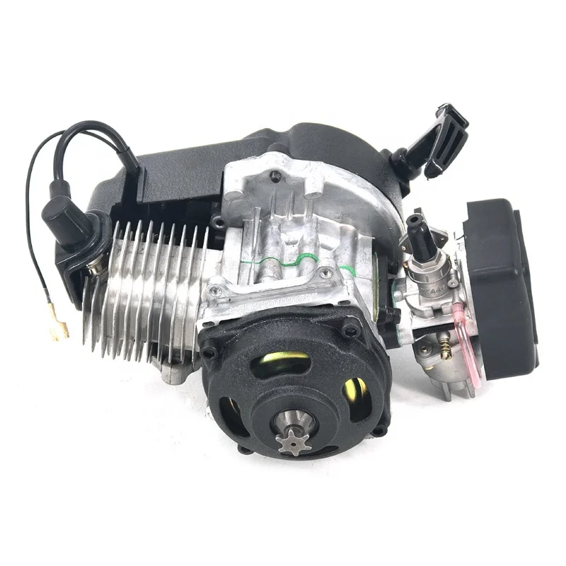 49cc Engine 2-Stroke Pull Start With Transmission for Mini Motor ATV Quad Dirt Pit Bike