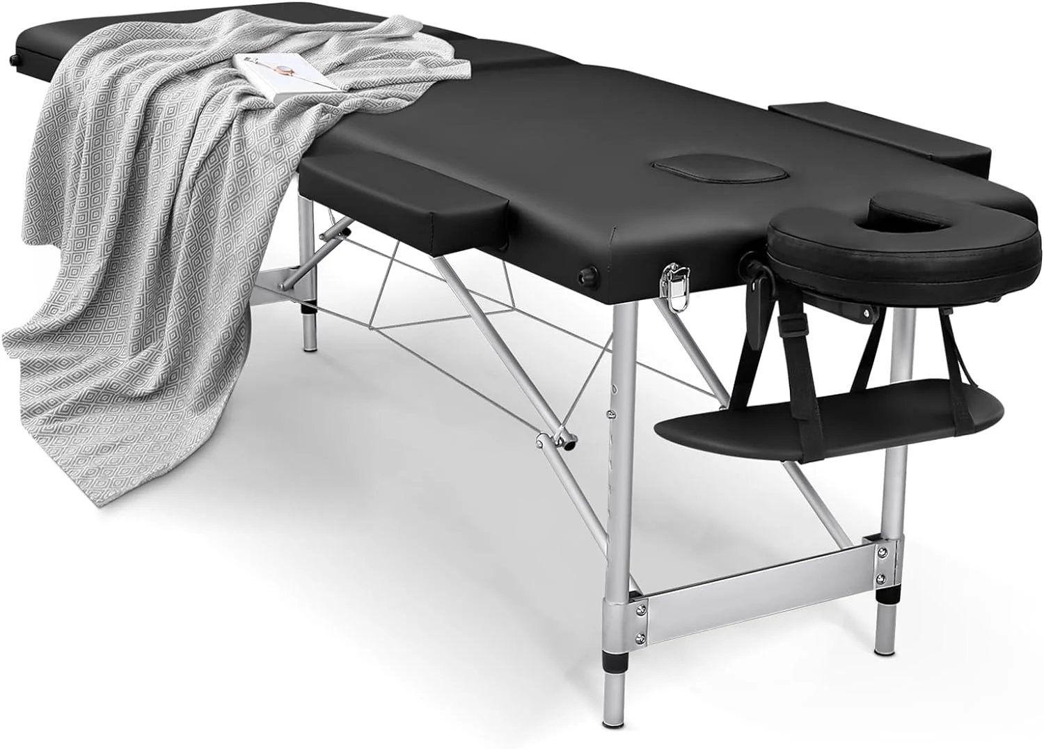 Foldable Spa Bed for Physical Therapy, Beautician, Tattoo Massage Table