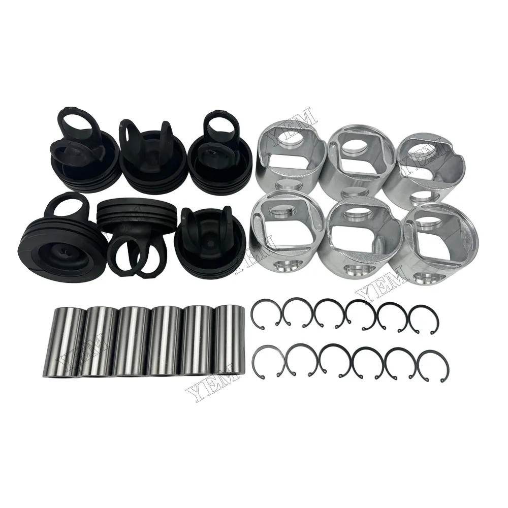 Piston Kit 4941395 3966721 3950549 Fit for QSL9 Engine