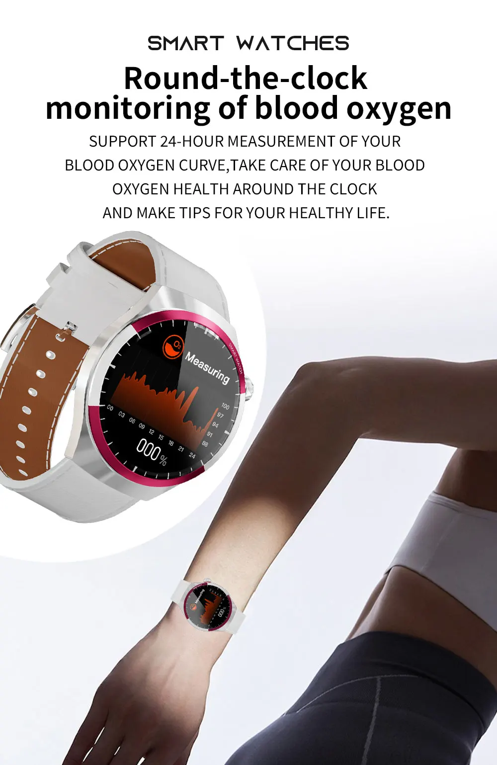 Kalobee SK6 Mini Smart Fashion Watch ⌚️ | Women’s Digital Smartwatch with 1.3” HD Screen, 3 Straps & Fitness Tracking