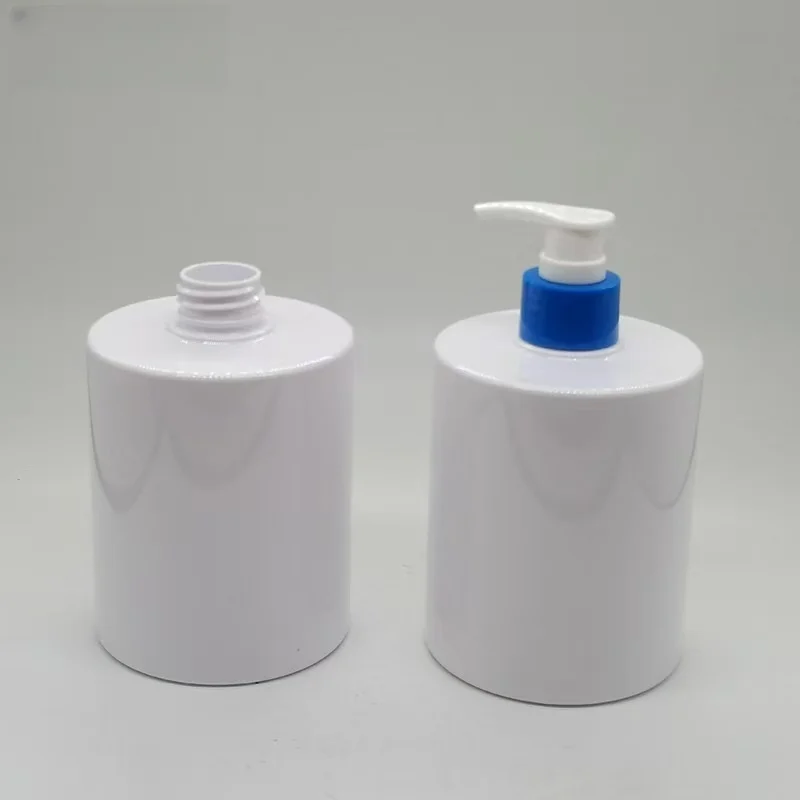 Custom Luxury 300ml 500ml PET Plastic Pump Bottle Shampoo Shower Gel Body Wash Bottle