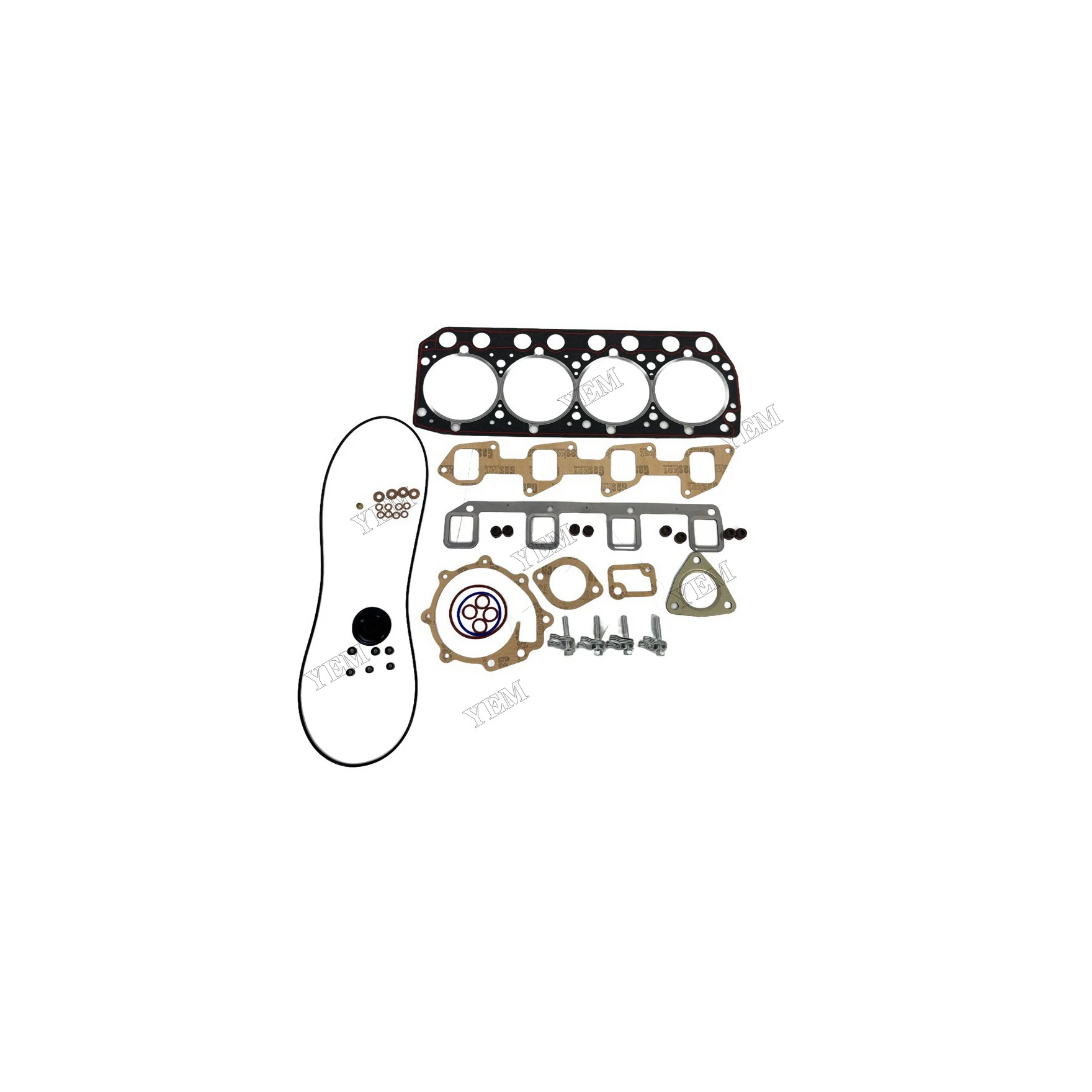 U5LT0342 Full Gasket Kit Compatible for Perkins 704-30s Diesel Engine Parts