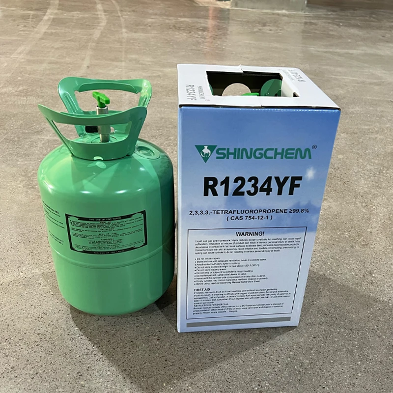 SHINGCHEM R1234yf Refrigerant Gas Refillable Cylinders High Purity Gas China Factory Supplier