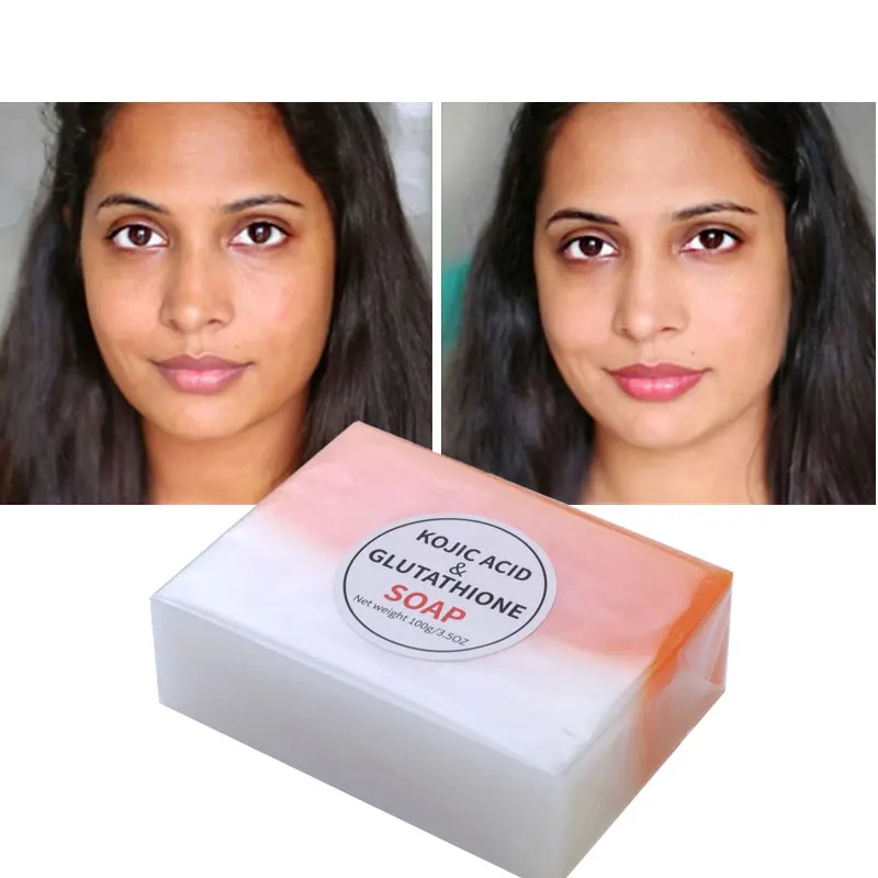 Private Label Tumeric Turmeric Soap Handmade Organic Natural Papaya Soap Skin Whitening Kojic Acid Soap