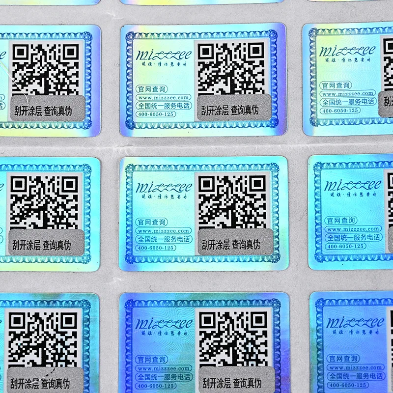 Stickers Custom Logo 3d Effect Sticker Uv Holographic Label Id Certificate Transparent Adhesive Watermark Hologram Sticker