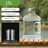 15L clear food grade PC