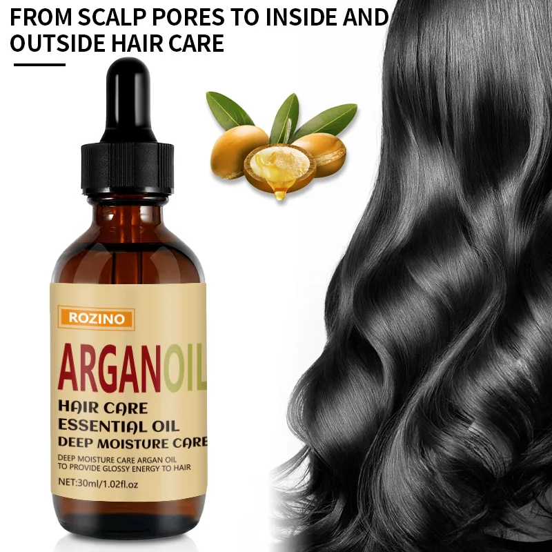 Wholesale 100% Organic Moroccan Argan Oil for Hair Custom Label Hair Care Essentials Herbal Bulk Organic Argan Oil for Hair