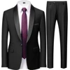 2 pezzi Set nero