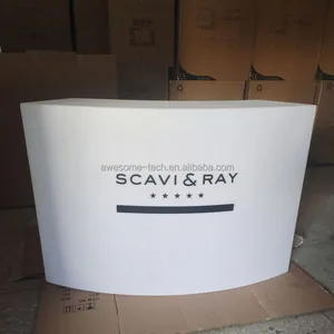 Custom Printing Logo Plastic Remote Controlled Colorful Led Bar