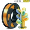 PLA 3 SSC 008 ไตรคัลเลอร์ ไหม สีฟ้า เขียว ส้ม
