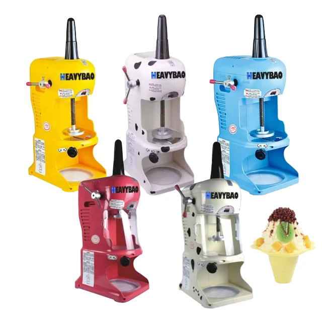 Heavybao Commercial Electric Snow Ice Shaver/ Snowflake Ice Crusher