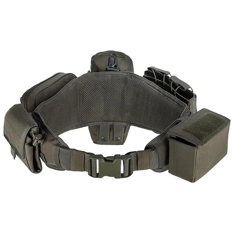 High Duty Quick-release Buckle Outdoor Tactical Belt Sport Enthusiasts Duty Belt Quick Release Adjustable Utility Belts