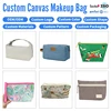 Borsa Trucco Personalizzata in Tela
