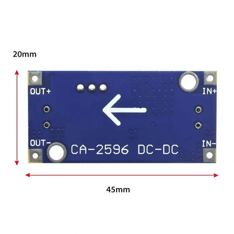 LM2596 Module d'alimentation universel TV LED LCD DC/DC réglable abaisseur  - Dali-KeyElectronics