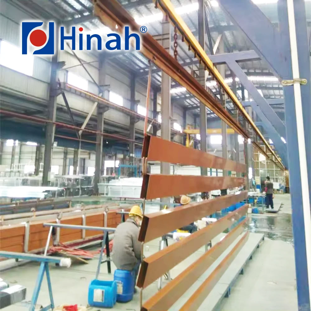 Powder Coating Line Manufactures Automatic Aluminum Profile Electrostatic  Powder Coating System Painting Machine