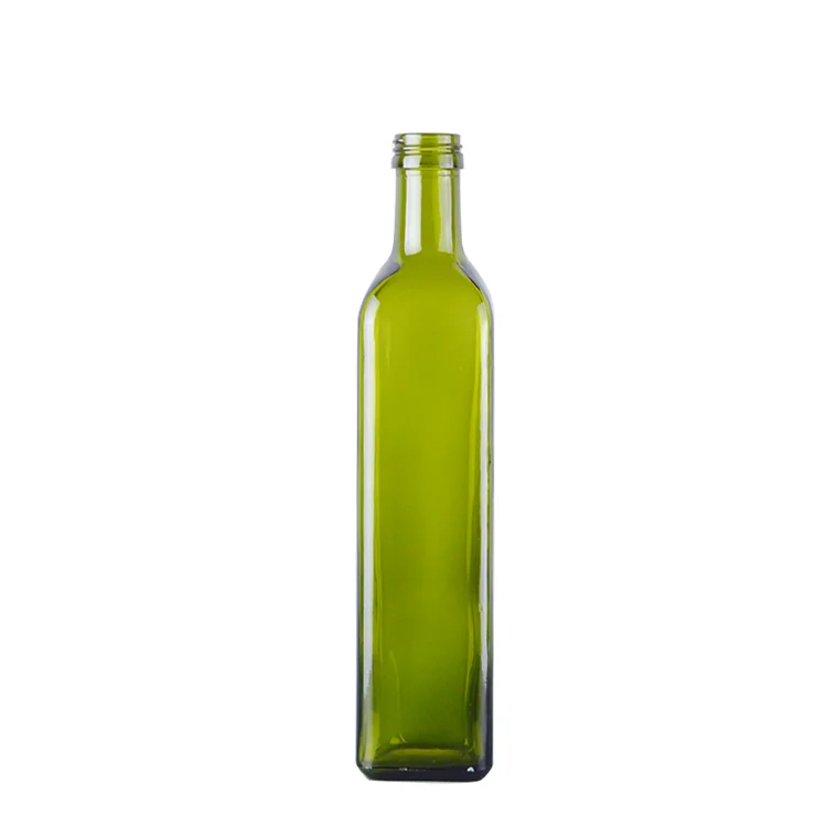 Download 375ml 500ml 750ml Antique Green Square Glass Olive Oil Bottle View Olive Oil Bottle Chuangyou Product Details From Zibo Creative International Trade Co Ltd On Alibaba Com