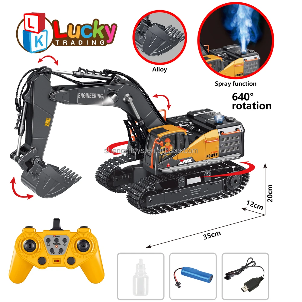 CAT RC Excavator コントローラー付き CAT RC Excavator コントローラー付き CAT RC Excavator