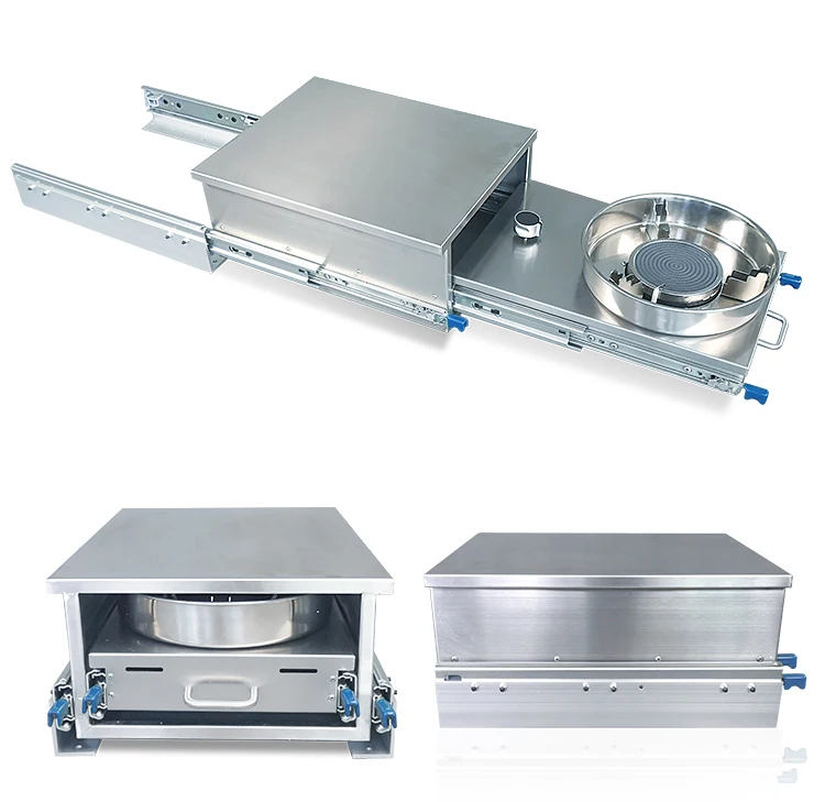 Rv Pullout Sink 304 Stainless Steel Electric Pulse Ignition Gas Stove