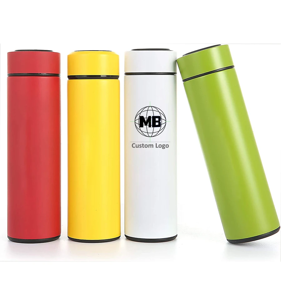 500ML Intelligent Thermos Temperature Display Customi