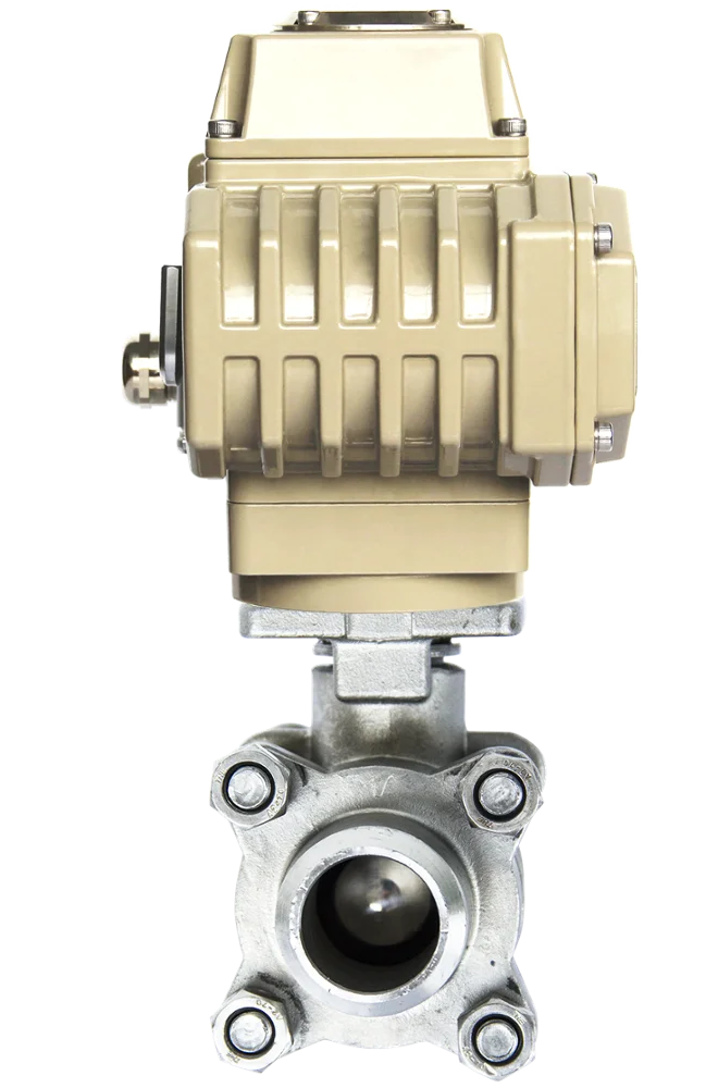 Automatic Control Anti-corrosive Electric Actuator Socket Welded Ball Valve