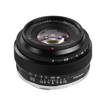 TTArtisan 50mm F2 Full Frame Camera Lens Large Aperture Manual Fixed Camera Lens for E/X/M43/EOS-M/RF/Z/L Mount