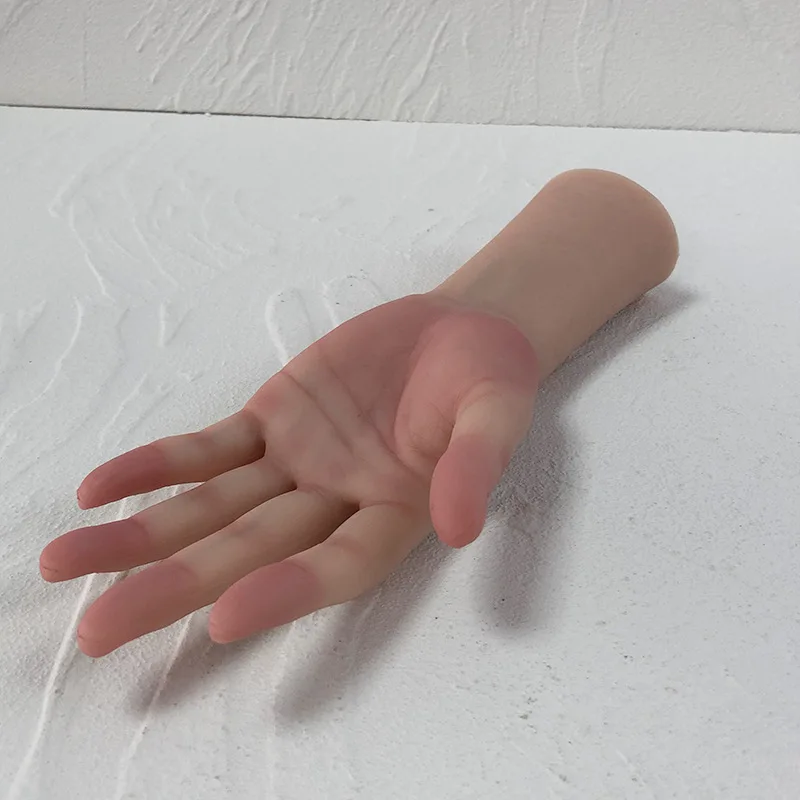 Eta Realistic Silicone Prosthetic Hands for Manicure Training