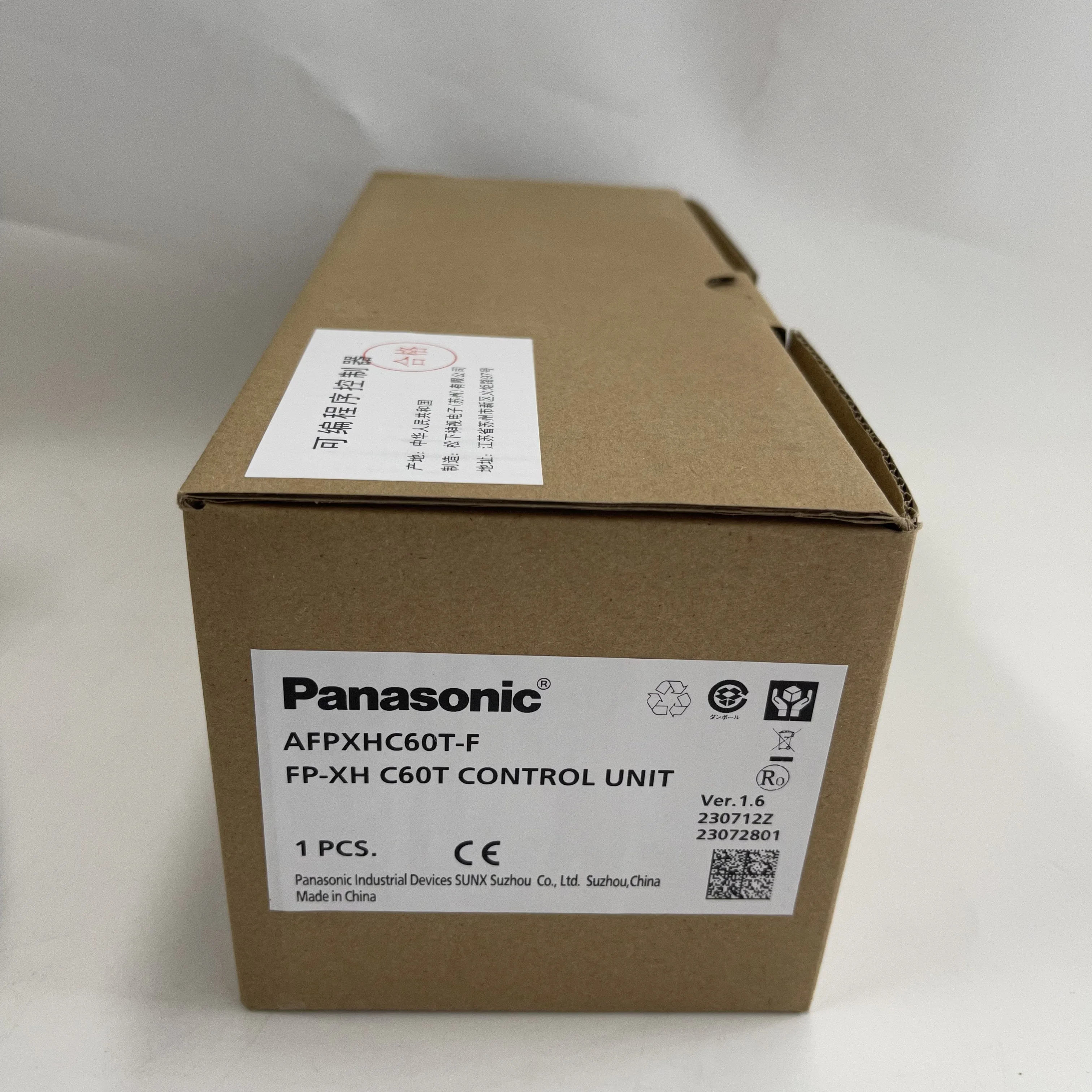 Panasonic FP-XH C60T Control Unit AFPXHC60T-F Panasonic FP-XH C60T Control Unit AFPXHC60T-F
