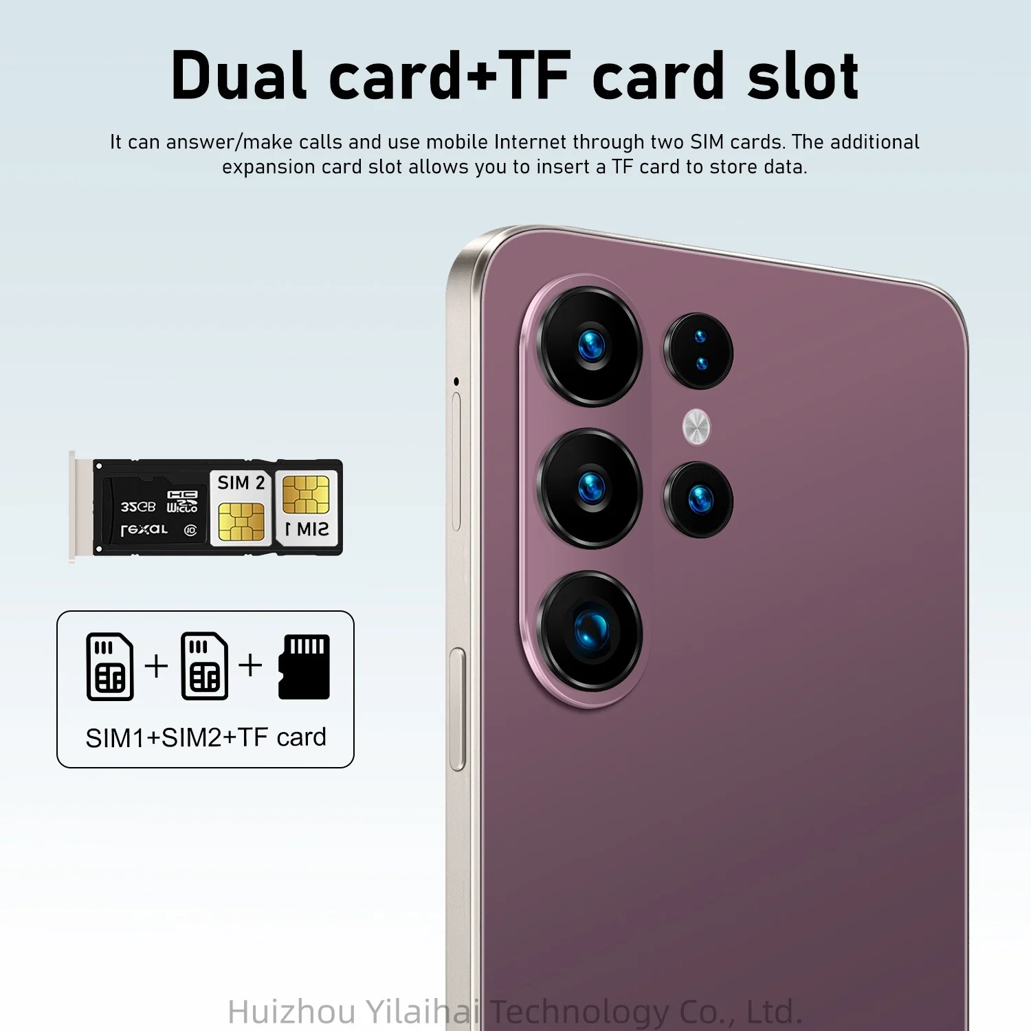 Hot Sale S26 Ultra 5G Smartphone 7.3 Inch Full HD Deca Core 16GB+1TB Memory Long Battery Life CDMA Face Unlock Wholesale Price