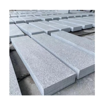 Exterior floor paving stone Gray granite slab for decoration