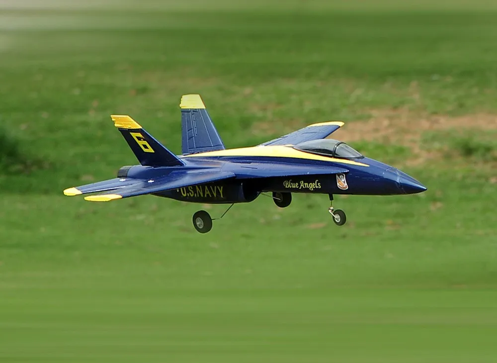 TOP Falcon Trainer RC Plane HOBBY 64MM EDF F18 BLUE ANGEL Rc F-16 64mm or 70mm  Edf Jet From  Rc Airplanes Factory