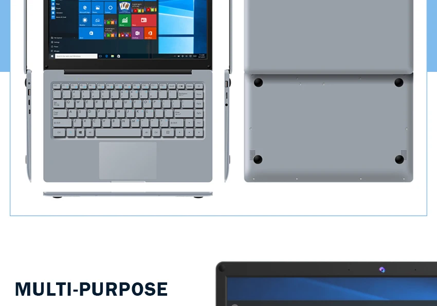 New Cheap Windows 11 Laptop Netbook 14.1 Inch Intel Computer Education