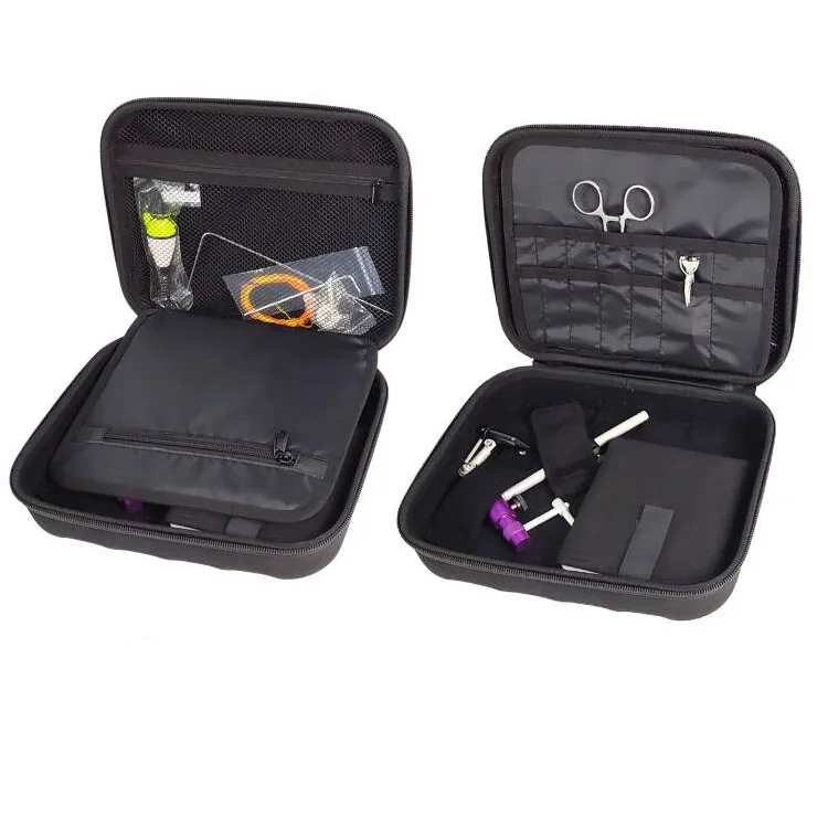 Fly Tying Storage And Travel Kit Fly Tying Organization Carry Case Vise
