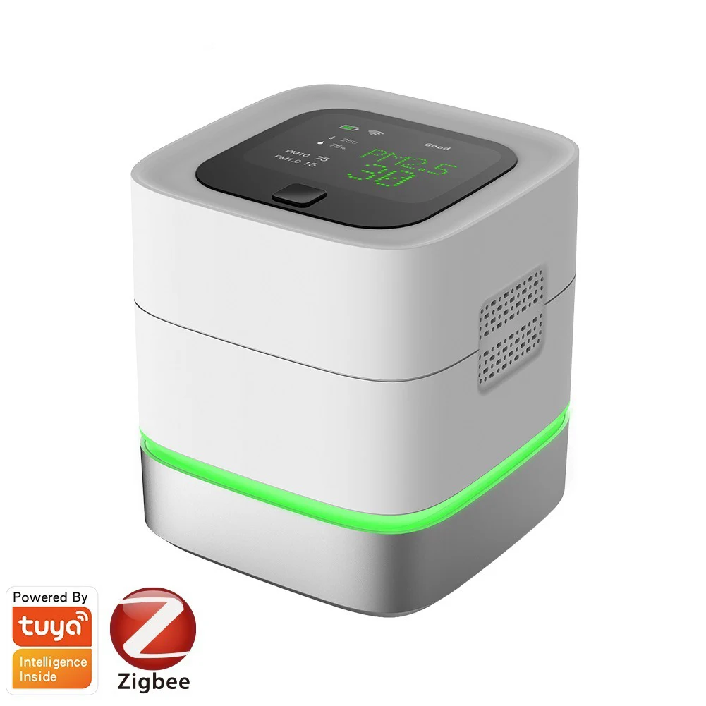 Wi-Fi/ZigBee Датчик качества воздуха PM2.5 VOC CO2| Alibaba.com