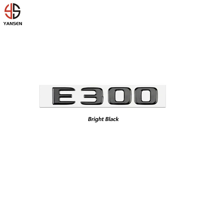 Emblema V250d/V300d Para Mercedes Clase V - Letras 3D Plateadas - ABS - Pegatina Para Maletero