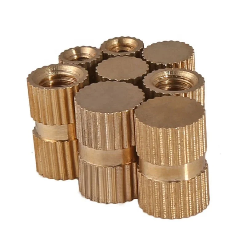 Details about   Blind-Hole Brass Copper Knurled Insert Nuts Thumb Embedded Nuts M3 M4 M5 M6 M8 