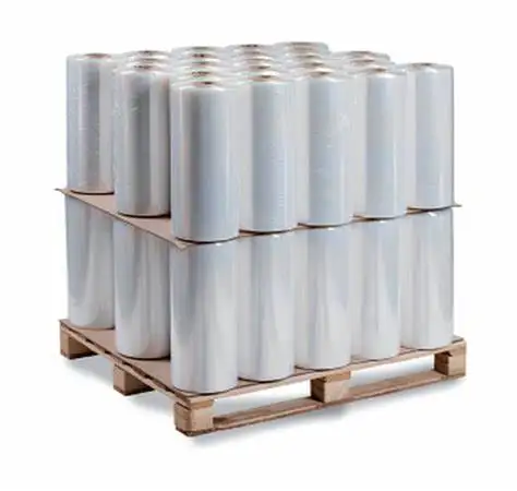 Hot Food Grade LLDPE Machine Use Flexible Plastic Film Soft Nylon PVC Stretch Shrink Film for Tobacco Packaging Made in China