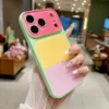 QF Glossy Finish Three-Color Milk Green