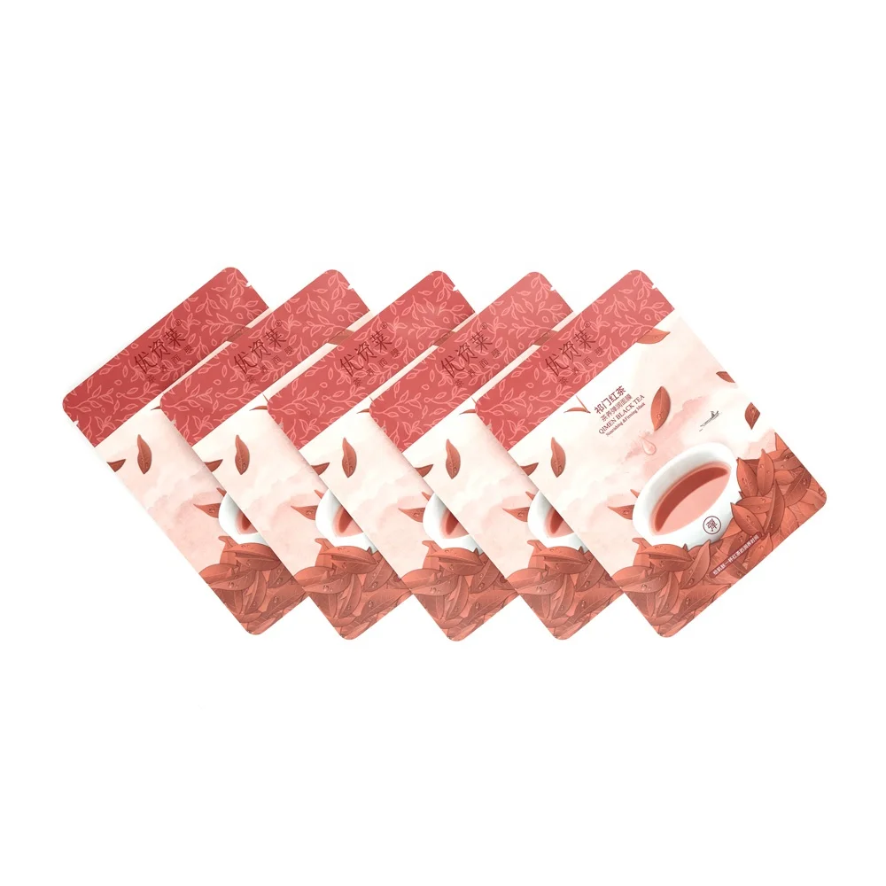 Cosmetic Package Face Sheet Mask Aluminum Foil Bag With Custom LOGO Design Printing
