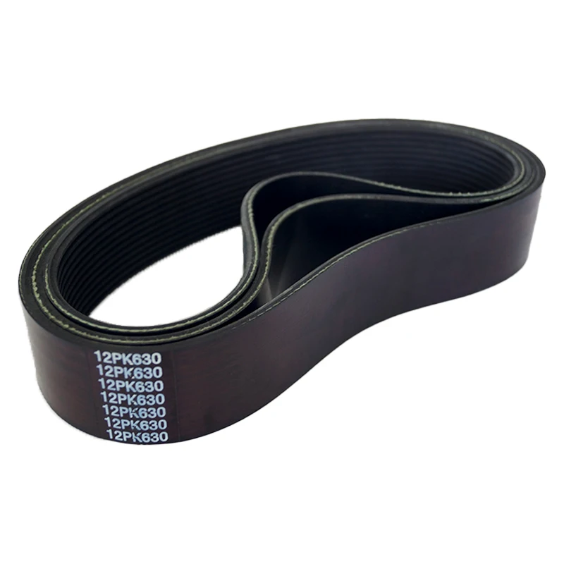 4pj 858 Poly V-belt Rubber Ribbed Belt 12pk1880 Fan Belt Factory