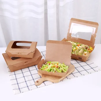 Dayu produced Take away paper food fried roast chicken Disposable packaging box