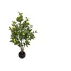 Árbol de limón artificial de 1,2 m con múltiples tallos