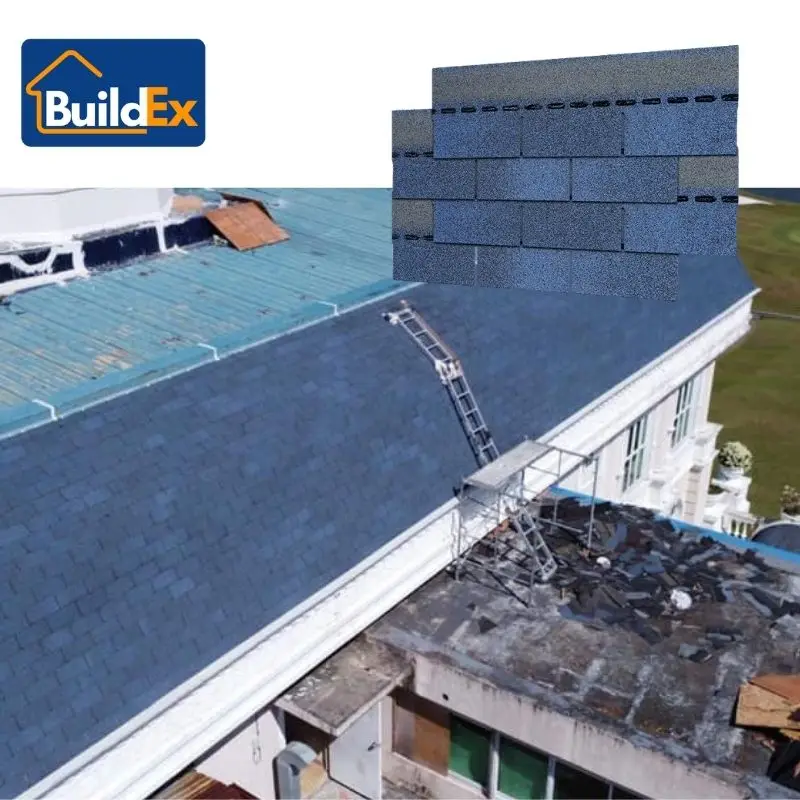 Индия кровельная черепица цена за пучок Модифицированная битумная Асфальтовая тип и стоимость ламинированной мозаичной черепицы