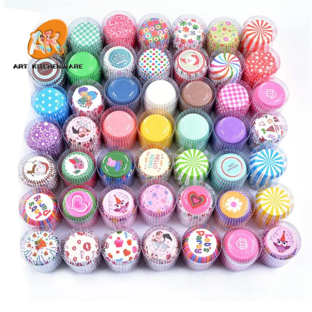 Paper Muffin Cupcake Cups Bakery Tools Disposable Snack Cake Cups
