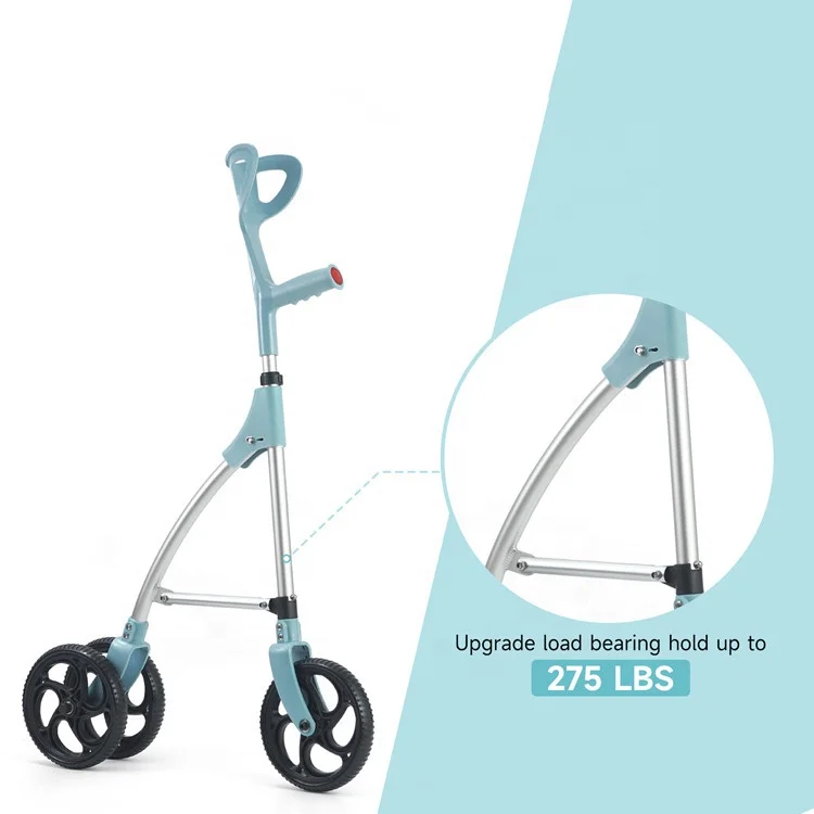 Lqx Lightweight Foldable Narrow Heavy Duty Mobility 3 Wheel Walker