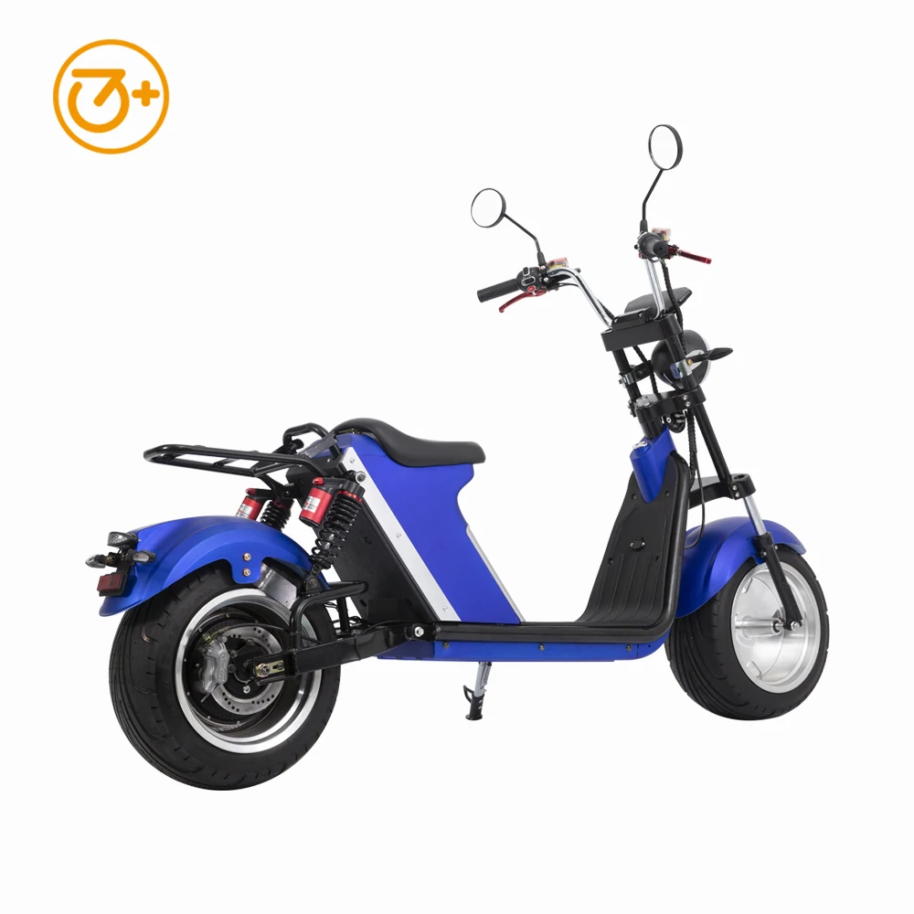 Citycoco 3000W Electric Scooter  Capacity 60-80KM Range Per Charge 12 Inch High Wheel Digital Display Disc Brake