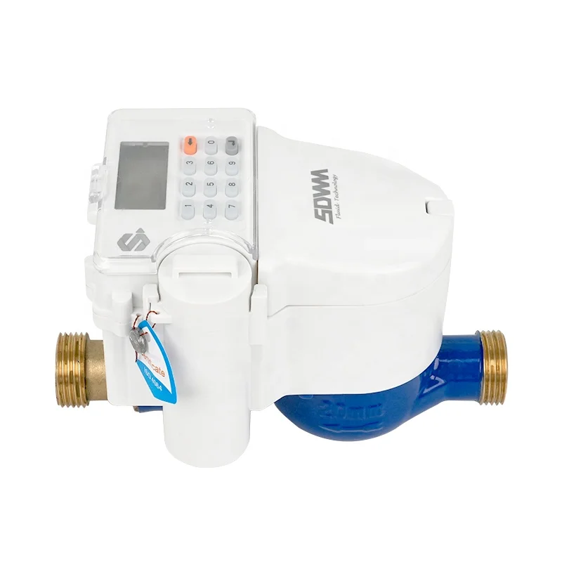 Gsm Based Gps Water Flow Meter Wireless Prepaid Lora Sts Dn15 Water Meter
