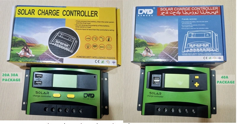 DEMUDA Solar Tracker Controller 30amp 40amp 50A Pwm Sun Solar Charge Controller for Solar Power