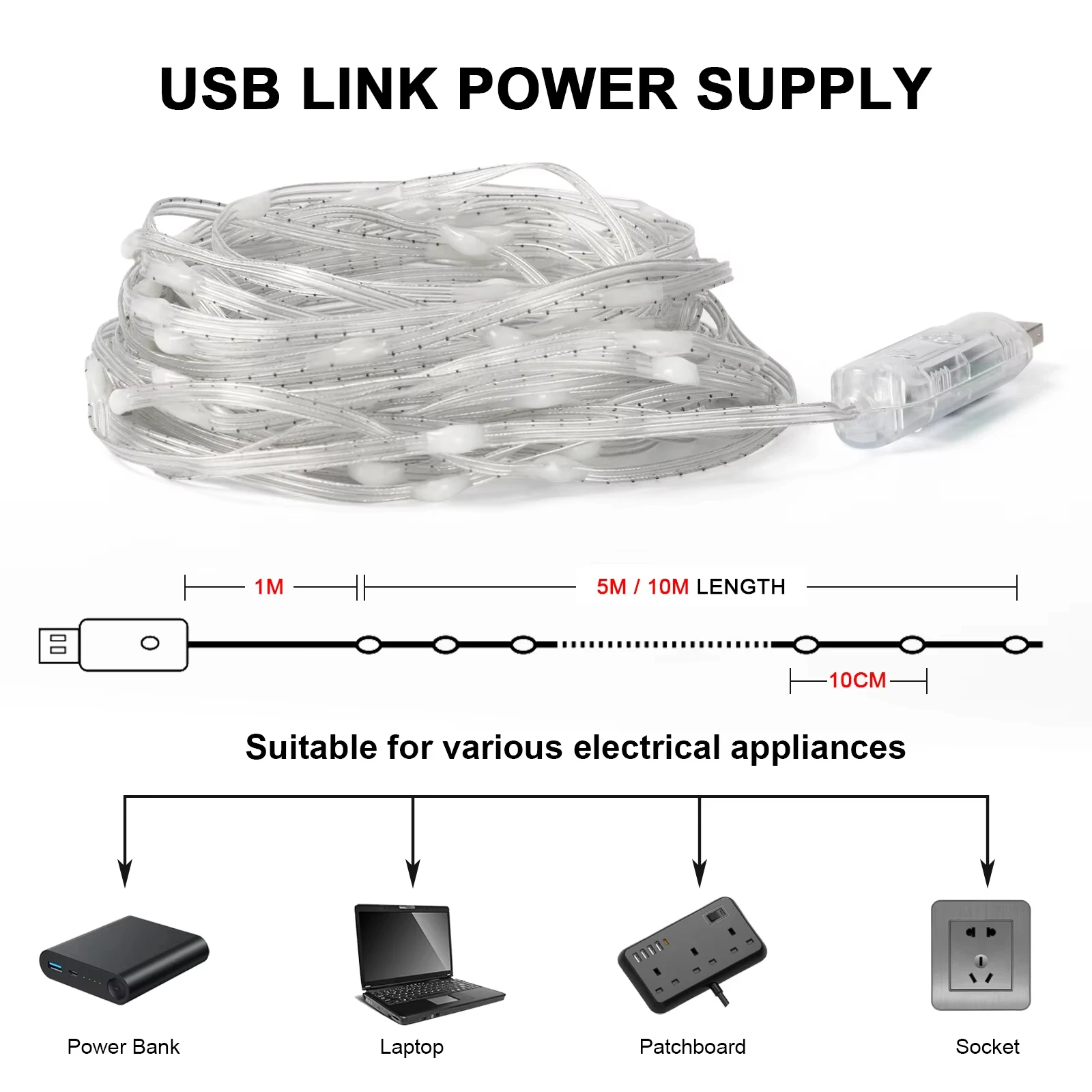 Wholesale 100 LED Smart String Lights Outdoor Patio Christmas Holiday Decorations Indoor Waterproof Starry Fairy Lights Lights